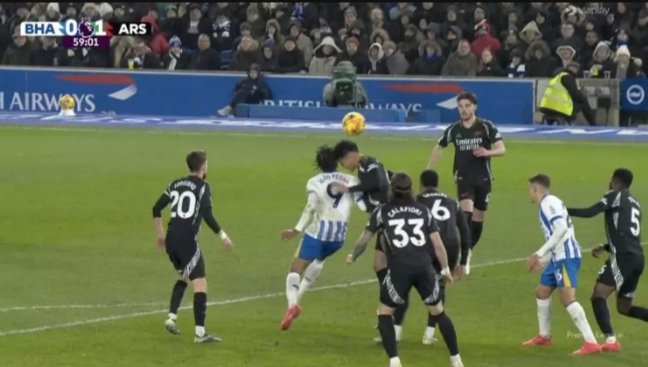 Premier League release statement following ‘craziest’ foul of the season during Brighton vs Arsenal – CROWNED STAR